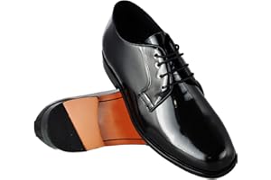 ZERIMAR Zapatos con Alzas Interiores para Caballeros Aumento 7 cm | Zapatos de Hombre con Alzas Que Aumentan su Altura | Zapatos Elegantes para Hombre