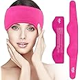 Hilph Headache Relief Ice Pack for Head, Hot Cold Compress Gel Ice Pack Head Wrap for Tension Headache, Chronic Migraine, Stress Relief, Menopause - Pink
