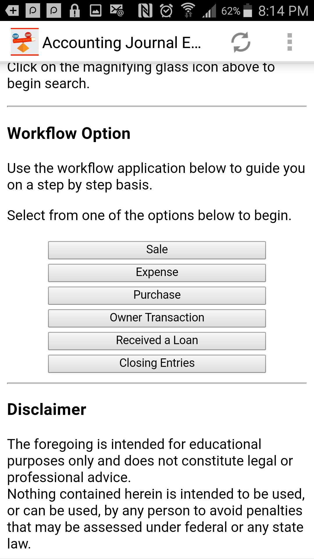 Accounting Journal Entries Amazon.de Apps für Android