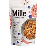 Mille Blueberry Millet Pancake | NO MAIDA | Eggless | Gluten Free | High Plant Protein | Low Carbs | Low GI Millet Grain | No