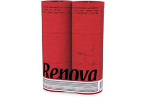 Renova Carta Igienica, 6 Rotoli, Red