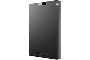 BUFFALO SSD-PGU 500GB SSD portátil - USB 3.2 A & C Compatible Unidad de estado sólido Almacenamiento externo