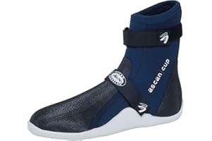 ASCAN WATERSPORTS Ascan Unisex Neoprenstiefel Cup Sail 39 EU Navyblau Schwarz Weiß