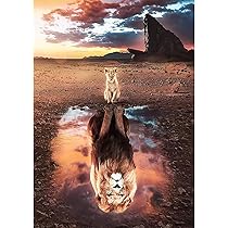 DAERLE Roi Lion Peinture Diamant Kits, 5D Bricolage Diamond