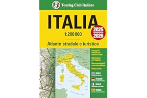 Italia. Atlante stradale e turistico 1:200.000. Ediz. multilingue
