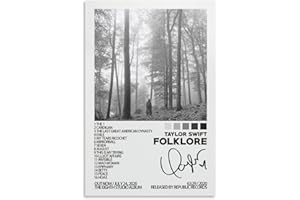 GAOSHI Taylor Poster Folklore Swift Album Cover Posters Poster Wall Art Canvas Gift For Friend Bed Room Living Room Decor Modern Aesthetic12x18inch(30x45cm) Unframe-style-10