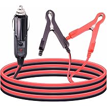Dongge Adaptateur allume-cigare de voiture avec câble 12 V 24 V