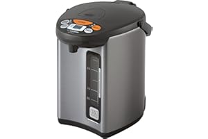 Zojirushi CD-WCC30 Micom - Caldera y calentador de agua, acero inoxidable, color plateado