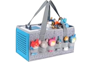 GISEO Tasche für Toniebox Starter Set und Tonies Figur, Schutzhüllen-Organizer mit viel Platz für Toniebox-Zubehör,Tragetasche mit Tragegriff für Toniebox Tonie Figuren Aufbewahrung