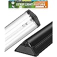 REPTI HOME UVB Light Reptile Kit, T5 30% UVA+10% UVB Lamp Fixture with 24W Bulb, Vivarium Light 10.0 UVB for Reptiles,Turtle,Lizard,Snake,Bearded Dragon