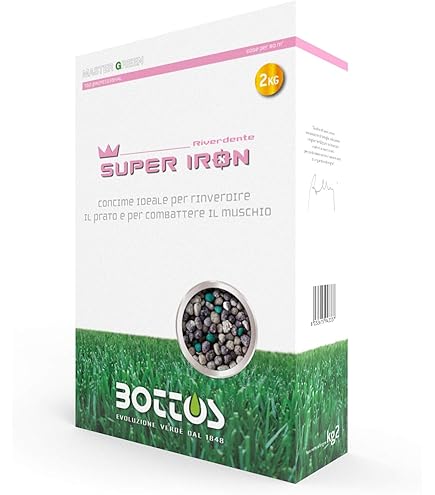 Bottos, Concime Fertilizzante granulare per tappeti erbosi Sprint N 5 kg, Azoto a cessione programmata per l'immediato effetto di rinverdimento. Barattolo kg 5 Bottos, Concime Fertilizzante granulare per tappeti erbosi Sprint N 5 kg, Azoto a cessione programmata per l'immediato effetto di rinverdimento. Barattolo kg 5