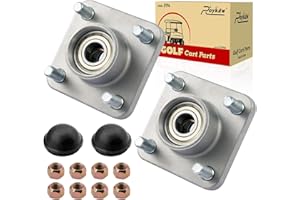 Roykaw Front Wheel Hub Assembly with Hub Bearing Compatible with Yamaha G2/G8/G9/G14/G16/G19/G22/G29 Drive, OEM#JG5-WF511-10-00,JG5-WF511-00