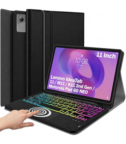 Lenovo IdeaTab Folio Keyboard Case, Detachable Pogo-Pin Keyboard