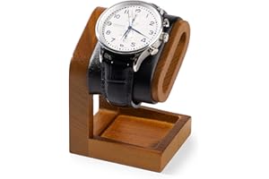 Oirlv Wooden Watch Stand Watch Storage Stand for Watch Bangle Bracelet Storage and Display