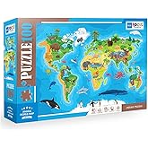Blue Focus 100 PAR&Ccedil;A - ANIMAL WORLD MAP (HAYVAN D&Uuml;NYA HARİTASI)