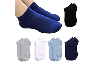 Libella 12 Paia Calzini sneaker bambino ragazzi calzini sneaker bambino colorati 2116VA