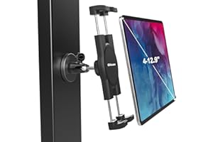 Oilcan Soporte Magnético Tablet, Soporte Iman Pared Tablet [Duradero & Potente Imán] Soporte Magnético con Base Metal para Gimnasio Carrito de Golf para iPad Pro Air Mini, Galaxy, Móvils, 4-13"