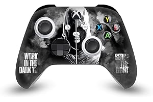 Head Case Designs Licenza Ufficiale Assassin's Creed metà Tipografia eredità Vinile Sticker Gaming Pelle Adesivo Compatibile con Xbox Series X/S Controller