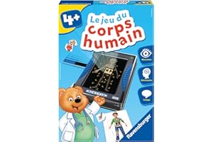 Ravensburger - Jeu Educatif - Le jeu du corps humain - Découverte progressive de la biologie humaine - inclus un mini coffret de radiologie - A partir de 4 ans - 24116