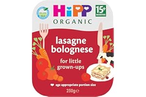 HiPP Organic Lasagne Bolognese Toddler Tray Meal 15+ Months 250g (Pack of 6)