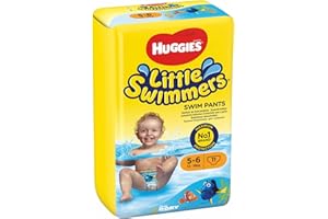 Huggies Pañales Little Swimmers para Nadar, Talla 5/6, 1 Paquete de 11
