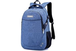 GinzaTravel Laptop Backpack Men Women Travel Causal Rucksack Bags Large Water-resistant School Bookbag Backpacks for Teenage College Girls Work