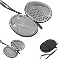 LINGHUANG Portable Hard Case,EVA Mouse Travel Case for Logitech MX Master 3S,MX Master 3, 2, 1 Advanced Wireless Mouse-Black