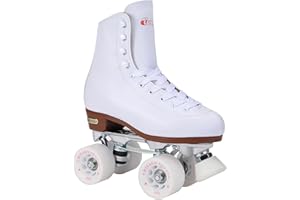 CHICAGO SKATES Cuero de Lujo Forrado Rink Skate Señoras