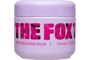 The Fox Tan - Rapid Bronzing Balm - Bräunungsbeschleuniger ohne Selbstbräuner für den Körper, Bräunungscreme mit Kakaobutter für intensive Bräune, 150 ml