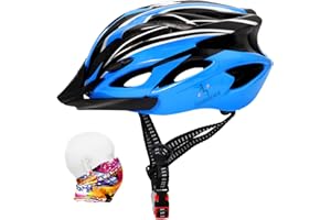 ioutdoor Bike Helmet Men, Mountain Cycle Helmets Ladies with Visor Adjustable Size 56-62CM Large Lightweight 18 Vents Bicycle Cycling for Teenagers Women Men Sport Headwear
