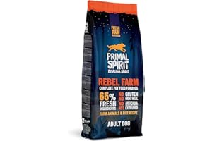 Primal Spirit Rebel Farm Karma dla Psa, Mięso Z Ryżem, 12 kg