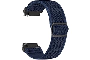 chinbersky Elastyczny nylonowy pasek do zegarka 16 mm, 18 mm, 19 mm, 20 mm, 22 mm, regulowany, oddychający, sportowy pasek zamienny dla mężczyzn i kobiet