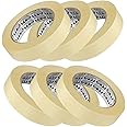 ETI Masking Tape for Carpenters & Painters 12 Rolls of 24mm X 20Mtr Each