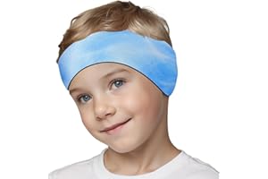 HeySplash Banda para Cabeza de Natación de Neopreno para Niños, Diadema de Oídos Ajustable y Antideslizante para Surf Buceo Boga y Rafting