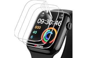 JETech Ochraniacz Ekranu dla Apple Watch Series 11/10 46mm, Samoleczący Elastyczna Folia TPU, Antyzarysowania HD Wyczyść, 3 Sztuki