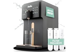 AORA AuRa system osmozy do wody pitnej [bez zbiornika] – oszczędzający miejsce filtr wody do czystej wody, dozownik gorącej wody, dozownik wody wodorowej, system odwróconej osmozy, dozownik wody do domu