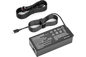 FUDCOCWN 65W USB C Laptop Charger Compatible with Lenovo ThinkPad Yoga, Chromebook, IdeaPad - Fast Charging Type C AC Adapter