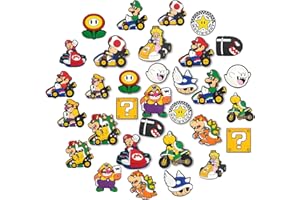 BSNRDX Mactoou Adornos para Zapatos Decorativos de Dibujos Animados Accesorios para Zapatos de sandalias de zueco para Niñas Mujeres Niños, decoración de zapatos para Regalos de Niños Fiesta Cumpleaños