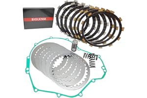 BIGLKNM Clutch Kit Friction Plates & Heavy Duty Springs Gasket for Ninja 650 EX650 ABS Z650 ZR650 ER650 2017-2022