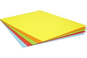 OFITURIA Pack 25 Cartulinas Colores Intensos Tamaño 50X65 180g