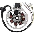 GOOFIT 5 Wires 7 Coils Ignition Magneto Stator for Yamaha 2 Stroke AC JOG 50cc 90cc 2T 1E40QMB Chinese Scooter Moped Parts