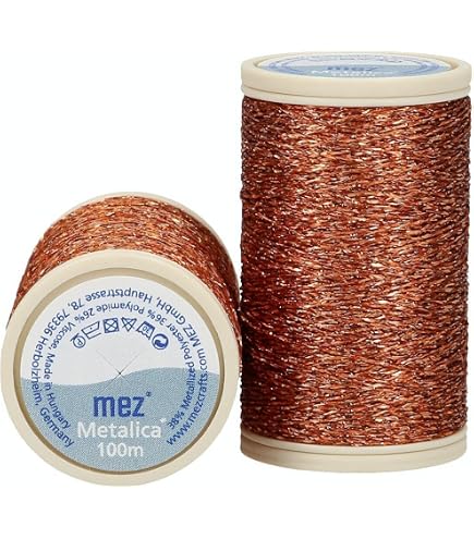 MEZ Nähgarn 100% Polyamid – 200 M, Stärke 6513, 12 Gramm, Für Näharbeiten & Handwerk
