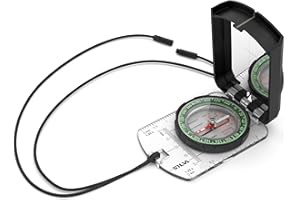 ‎SILVA Silva Kompass Navigation - Kompass 4 - Graduiert in Mils & Grad - Maßstab 1:25k 1:40k 1:50k mm & in - Navigationskompass für Profis - Drehbares Kompassgehäuse - Militärkompass Wandern