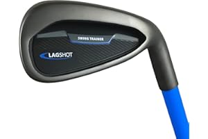 Lag Shot 7 Iron - Golf Swing Trainer Aid, Named Golf Digest's Editors' Choice Best Swing Trainer of The Year! #1 Golf Training Aid of 2023, Free Video Series with PGA Teacher of The Year!