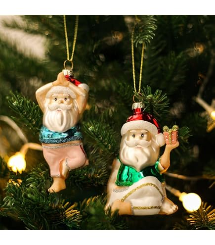SIKORA Weihnachtskugel „Fuchsschwanz Säge“ – Mundgeblasen, Handbemalt, Ca. 12 Cm