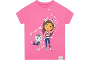 DreamWorks Camiseta Gabbys Dollhouse | Camiseta Manga Corta Niña | Gabby Ropa para Niños