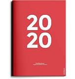 Agenda Mensuel Perpétuel A4 Big Timeless | Octàgon Design, Format Pratique, Papier Recyclé 120g, Idéal Pour Planification Libre