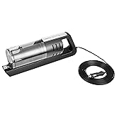 Amazon Basics Staubsauger für die Autoreinigung, tragbar, leicht, 5500 Pa, Doppelmotor, rostfrei, HEPA, Schwarz