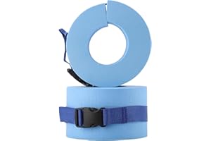 TEOSTWF 2 Pezzi Polsini in Schiuma per Nuoto, Cavigliere per Nuoto, Attrezzature per Aerobica in Acqua, Pesi D'Acqua per Esercizi in Piscina, Caviglie, Braccia, Cinture per Nuoto, Esercizi di Fitness,(#1)