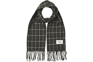 JACK & Jones Jacgrand Check vävd halsduk, Pirat svart, Einheitsgröße